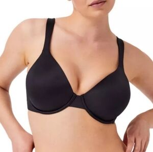 SPANX SATIN UNLINED FULL COVERAGE BRA SIZE 32DD